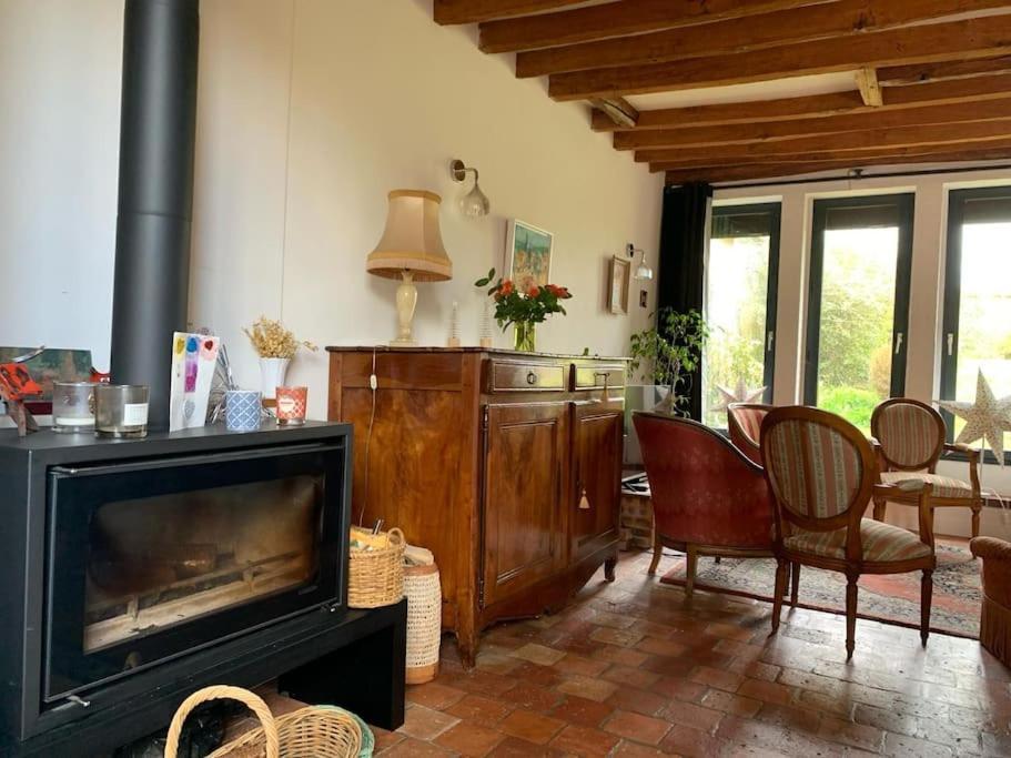 Charme Authentique Et Confort Moderne Villemeux-Sur-Eure Extérieur photo